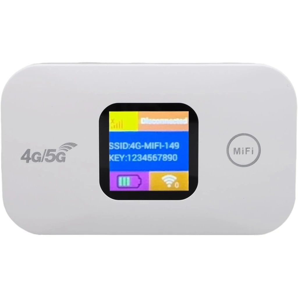 Router portátil A8 4G LTE 3000mAh Blanco