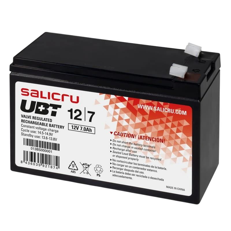 Salicru UBT 12V/7A Negro