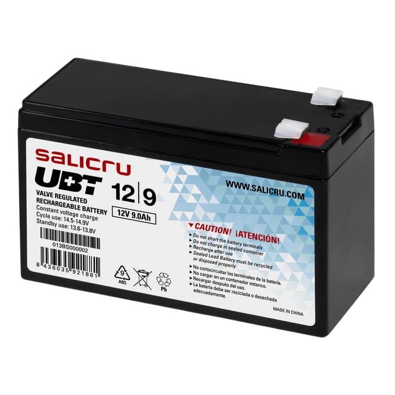 Salicru UBT 12V/9A Negro
