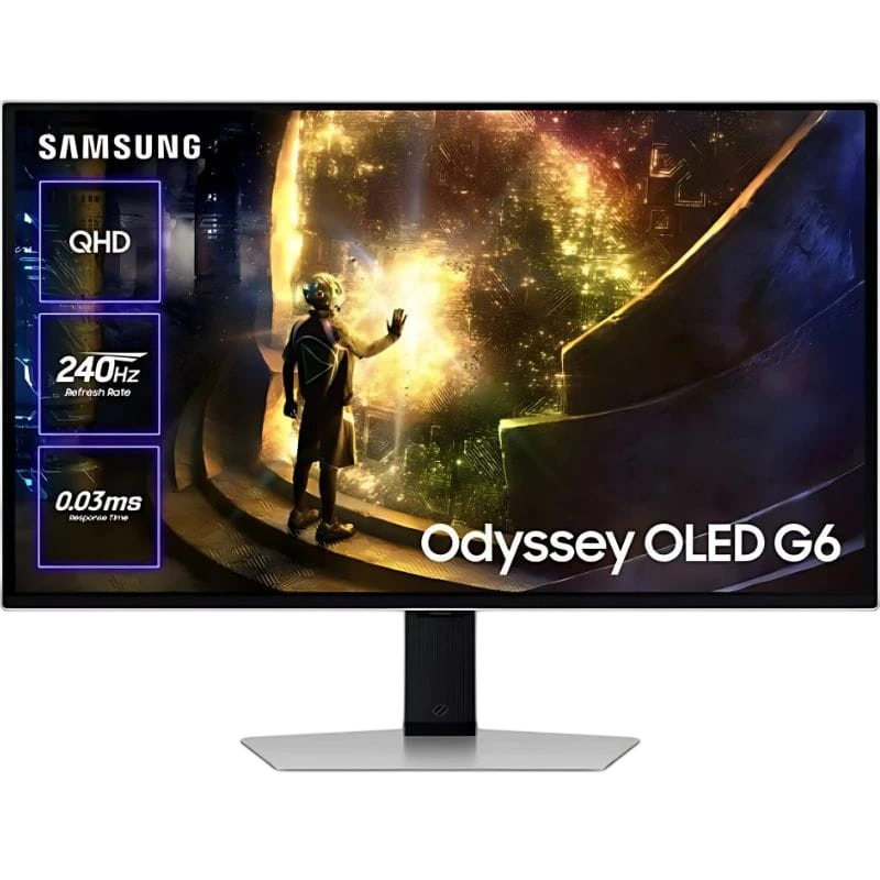 Monitor Samsung Odyssey G6 G61SD 27' Quad HD Dual OLED 240Hz 