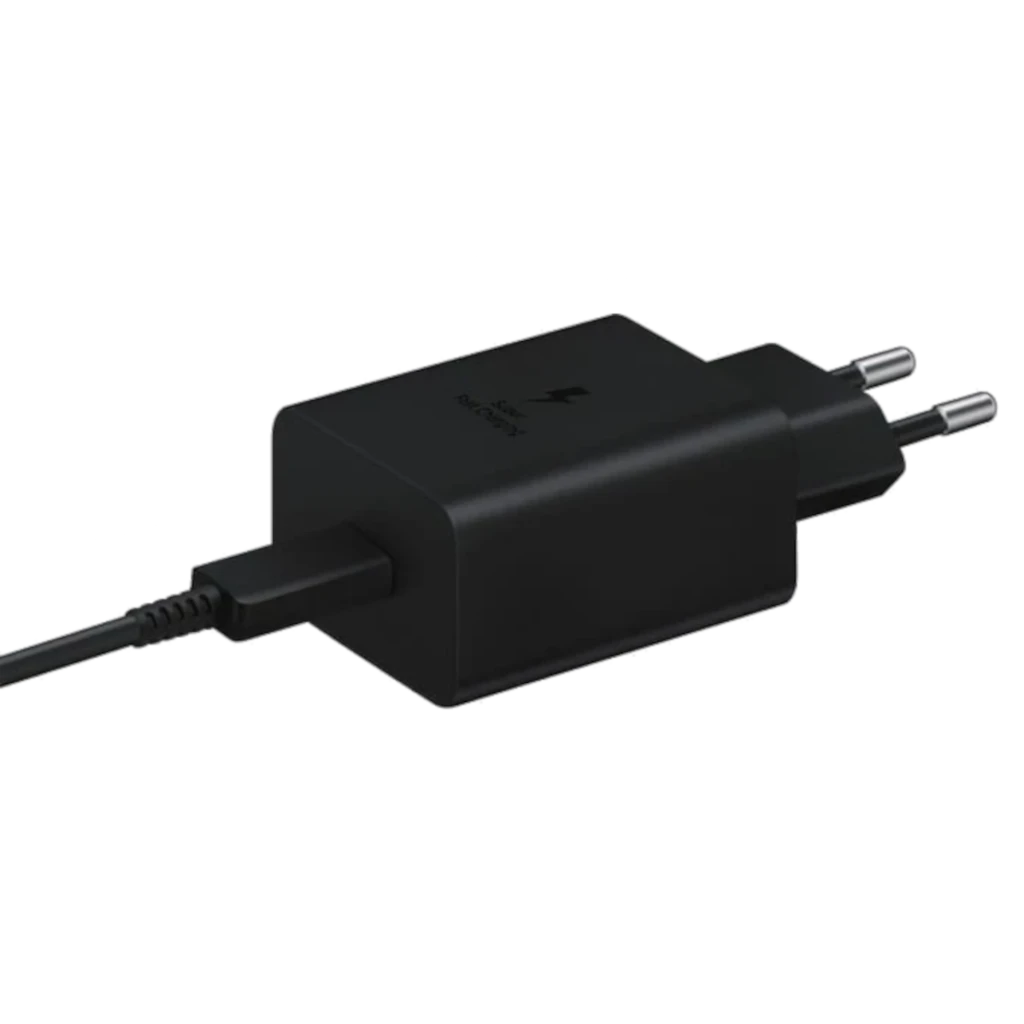 Samsung 45W USB Tipo-C Carga Super Rápida Negro Cargador de Pared