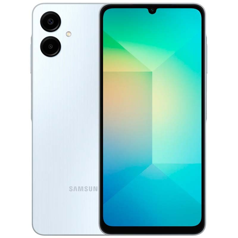 Samsung Galaxy A06 4G 128GB Azul Claro 4GB de RAM Resolución HD+