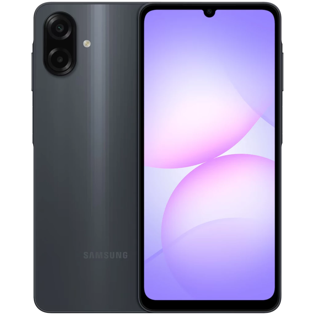Samsung Galaxy A07 4G 64 GB Negro 4 GB 5000 mAh