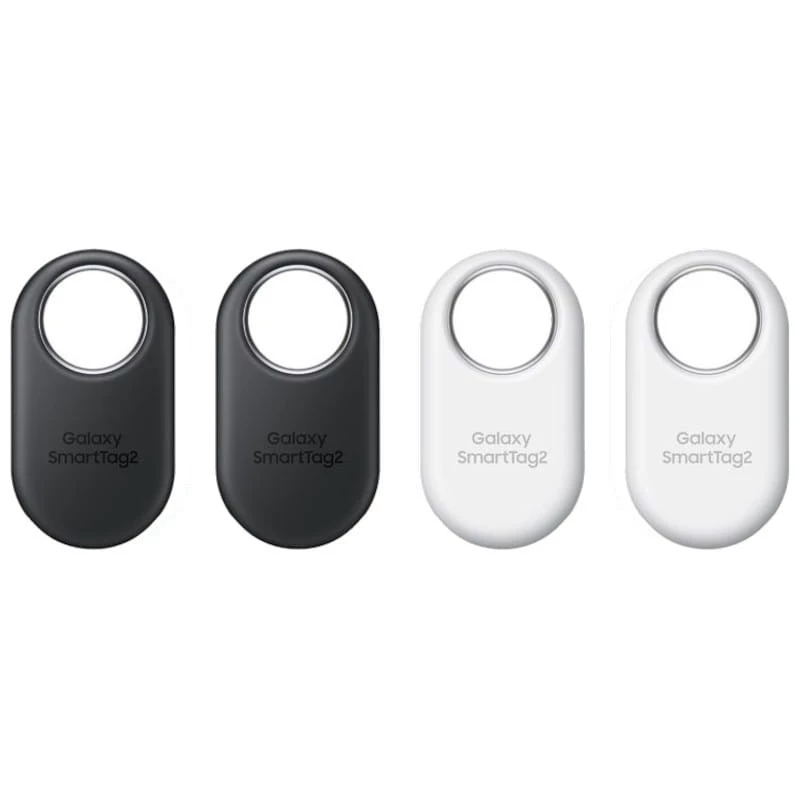 Samsung Galaxy SmartTag 2 IP67 NFC Pack x 4 Negro/Blanco Dispositivo localizador