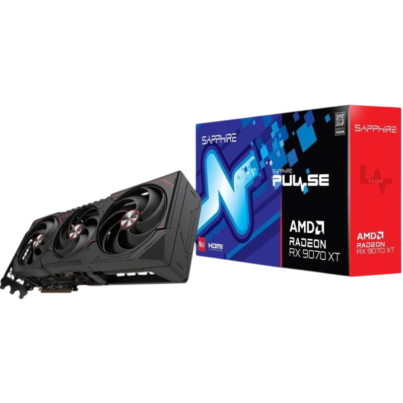 Sapphire PULSE Radeon RX 9070 XT AMD Tarjeta gráfica 16 GB GDDR6