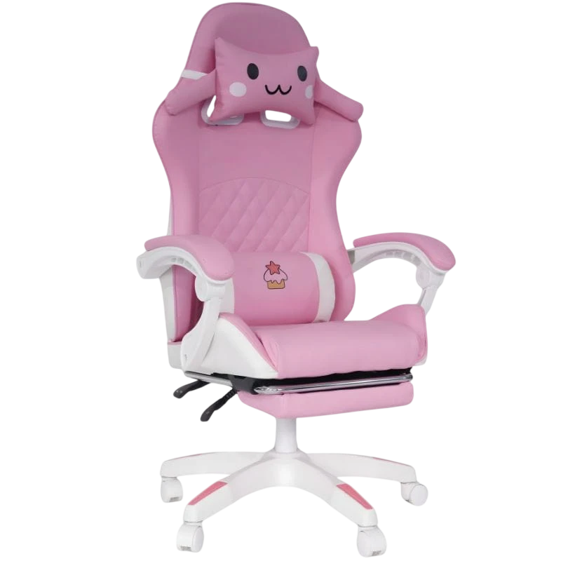 Silla Gaming PowerGaming Sakura Neko con reposapiés