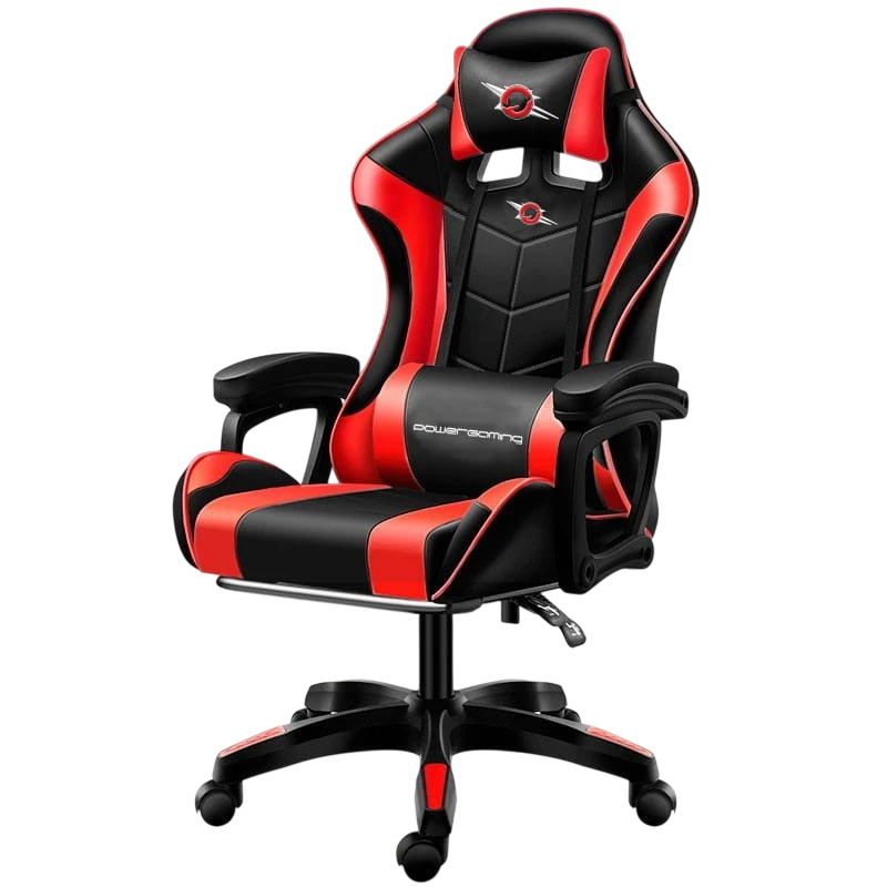 Silla Gaming PowerGaming Negro/Rojo