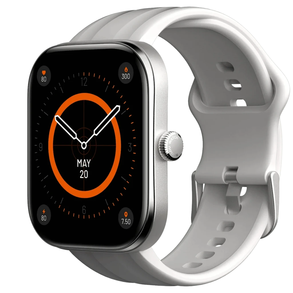 Haylou Watch Faro Plata Llamadas Bluetooth Monitor de Salud 24H