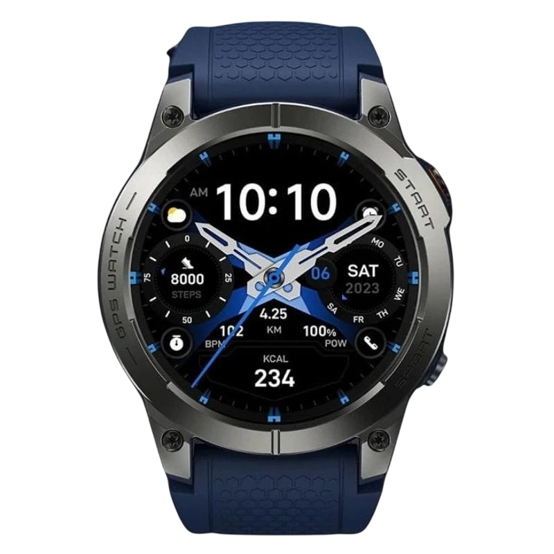 Zeblaze Stratos 3 Pro Azul Reloj inteligente con pantalla AMOLED HD