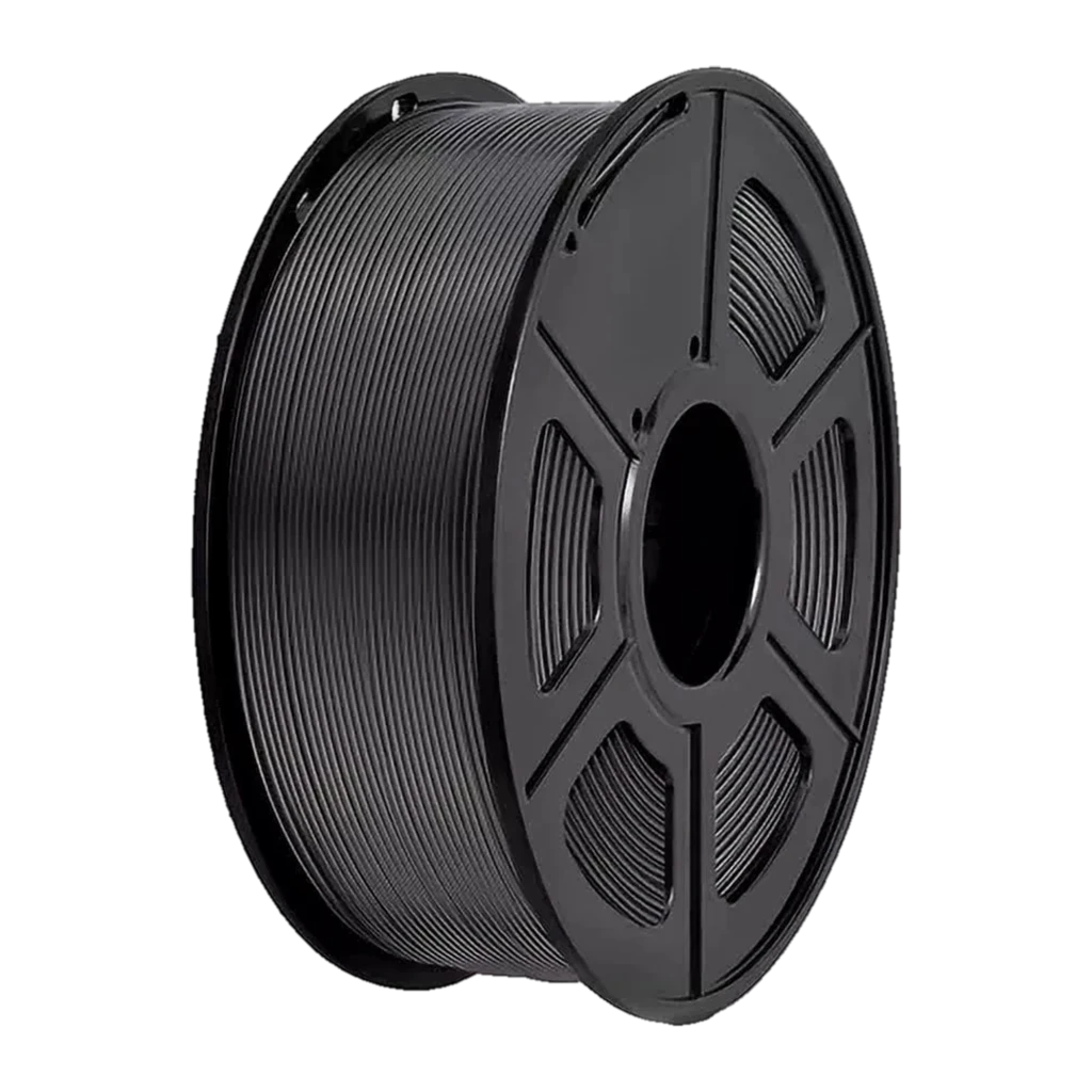 Filamento Sunlu PLA Plus Negro 1.75mm 1kg ±0.02mm 200–230°C