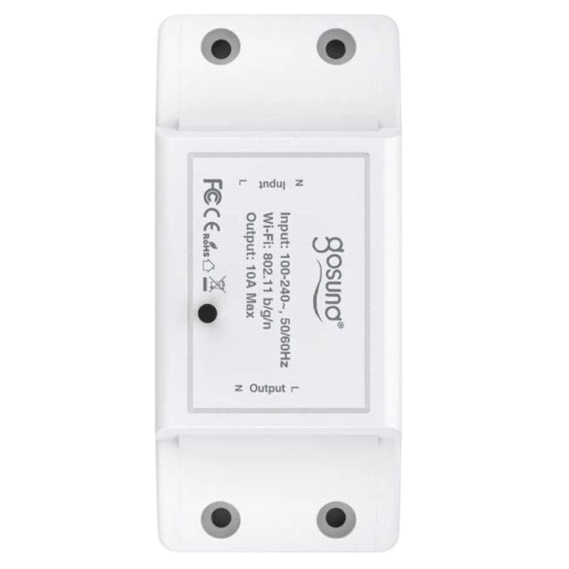 Gosund SW3 Wi-Fi 100~200 V 10 A Blanco Relé inteligente