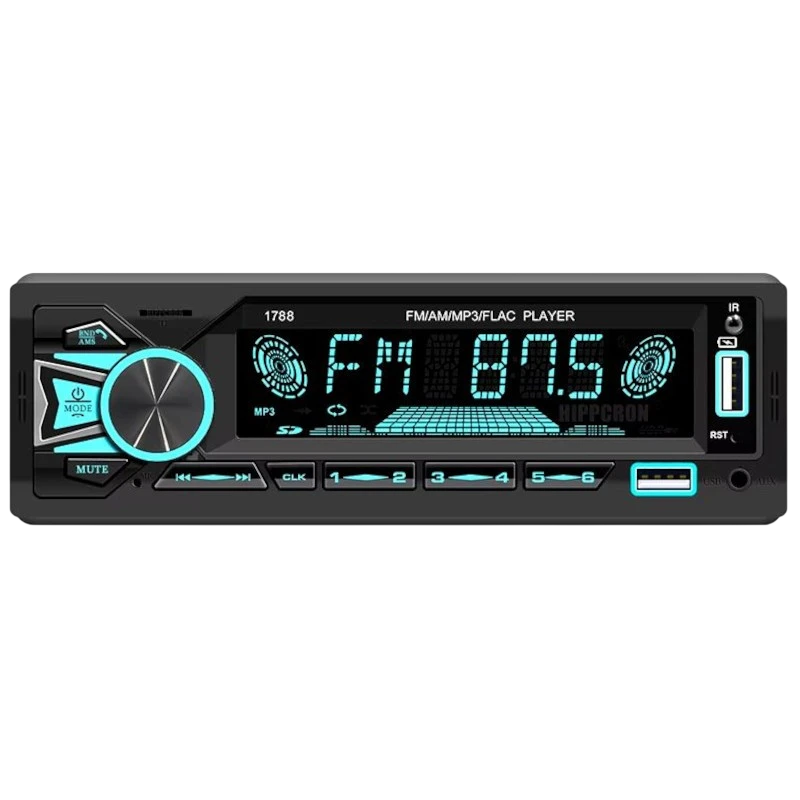 Autoradio 1 DIN SWM 1789 Bluetooth Negro