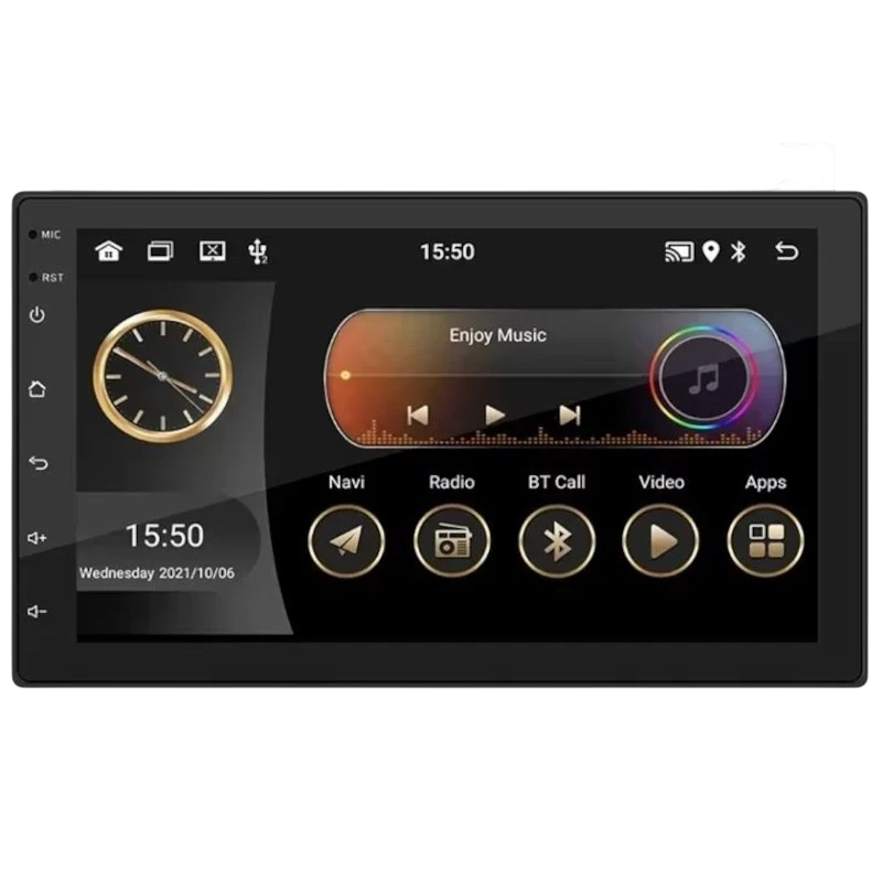 Autoradio 2 DIN SWM 9101-J 2GB/64GB GPS Carplay/Android Auto Negro