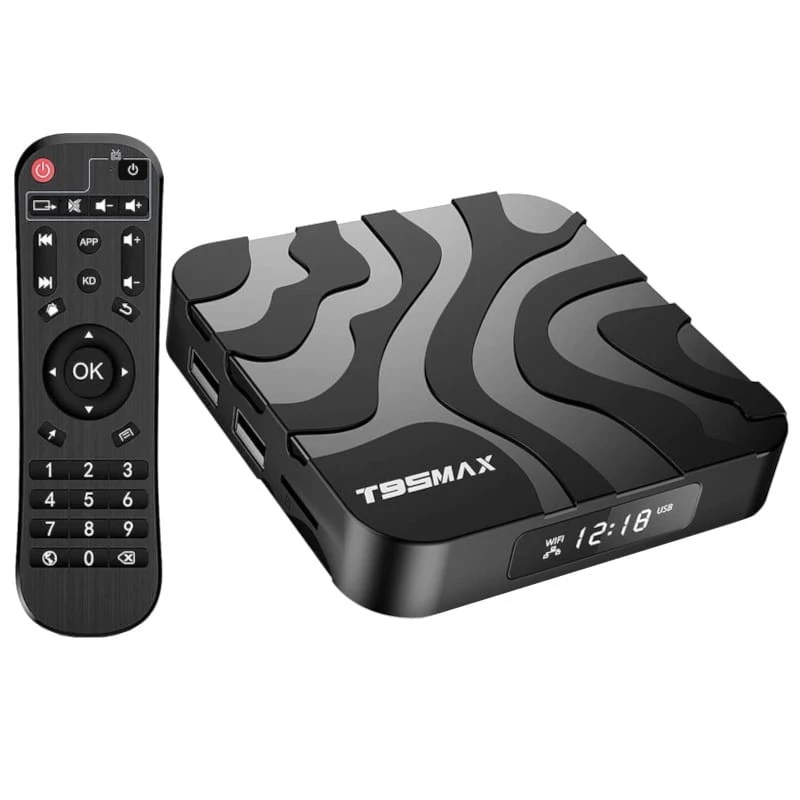 T95 Max H618 2GB/16GB Dual Wifi Bluetooth Android 12 Android TV
