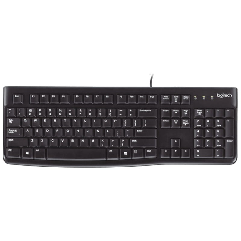 [NO USAR ]Teclado Logitech K120 Corded USB Negro