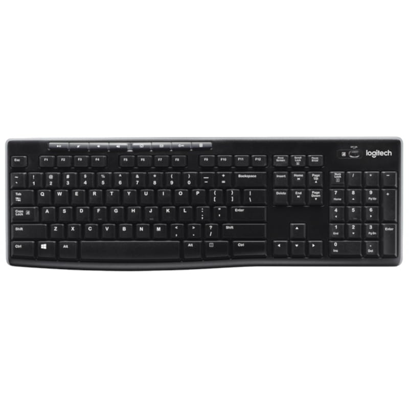 Teclado Logitech K270 Inalámbrico Negro