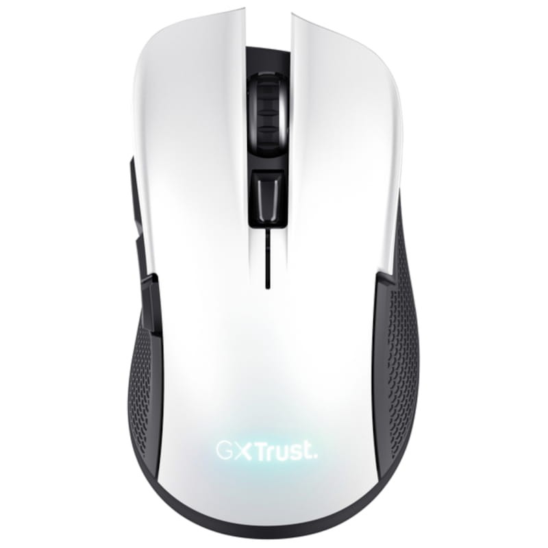 Trust GXT 923W YBAR USB 7200 DPI Blanco