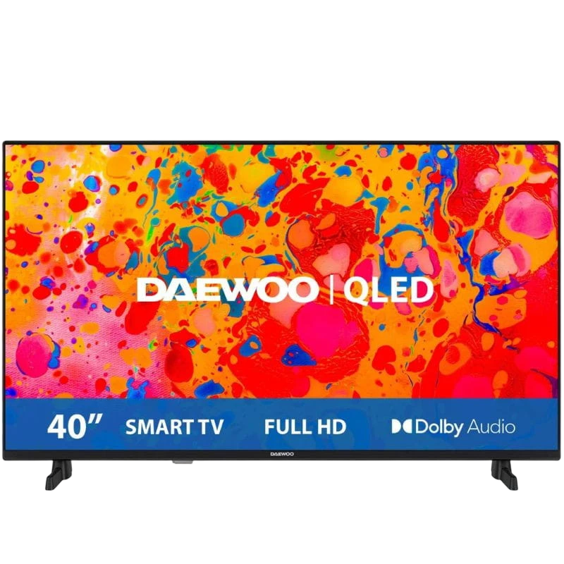 Daewoo 40' 40DM95QV FHD QLED Smart Tv HDR10 Negro