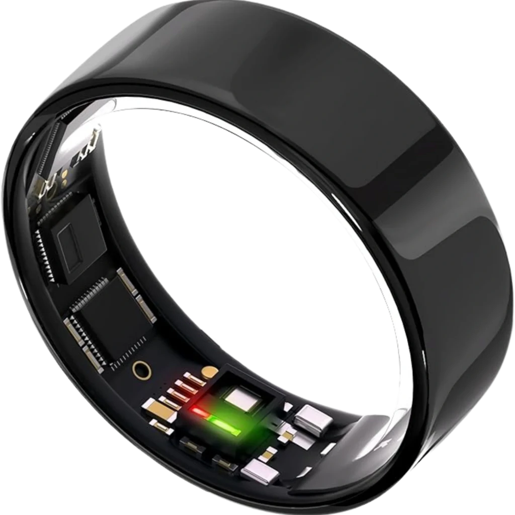 Ultrahuman Ring Air Anillo Inteligente Talla 10 Titanio 10 ATM Aster Black