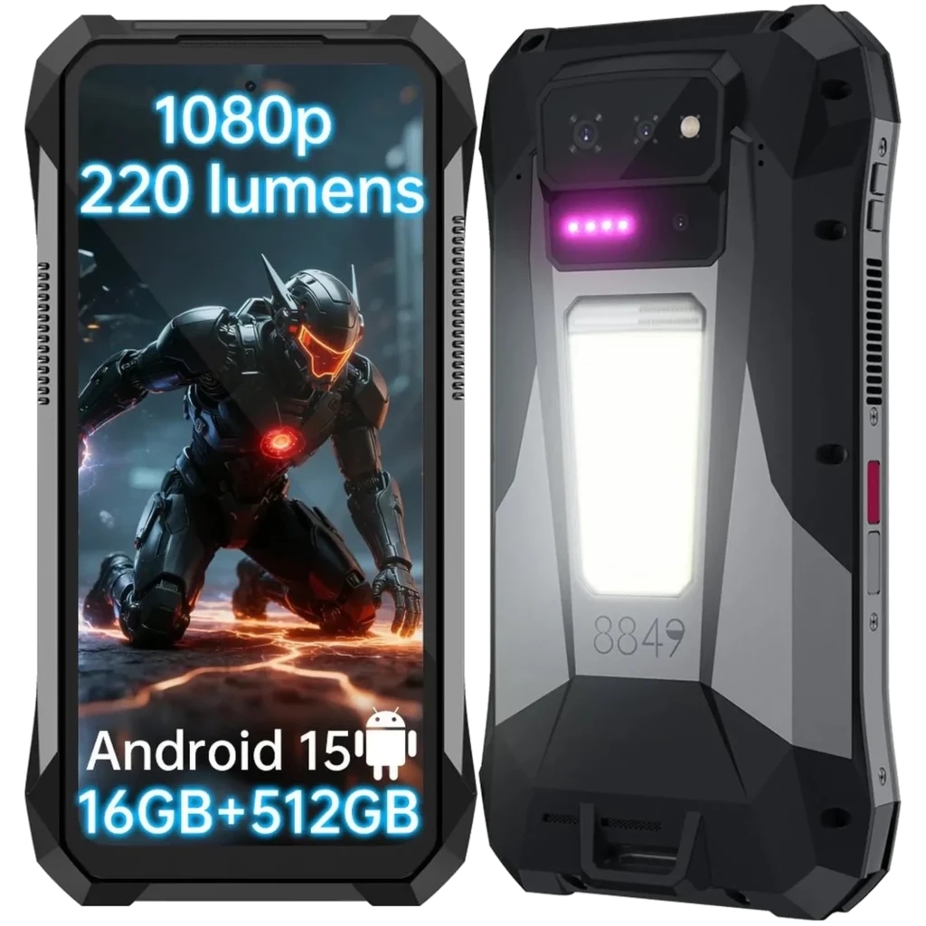 Unihertz 8849 Tank X 5G 512 GB IP68 17600 mAh 16 GB