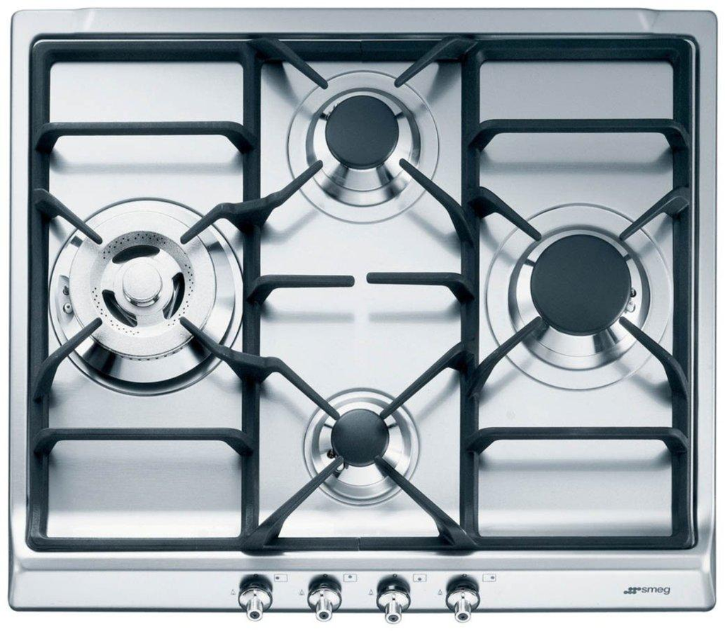 Smeg Ser60Sgh3 GasNatural 4 Quemadores Inox