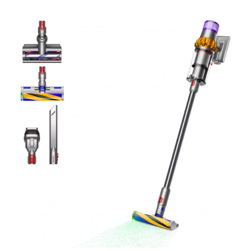 Dyson V15 Detect Absolute Niquel Amarillo Sin Bolsa/ Sin cable