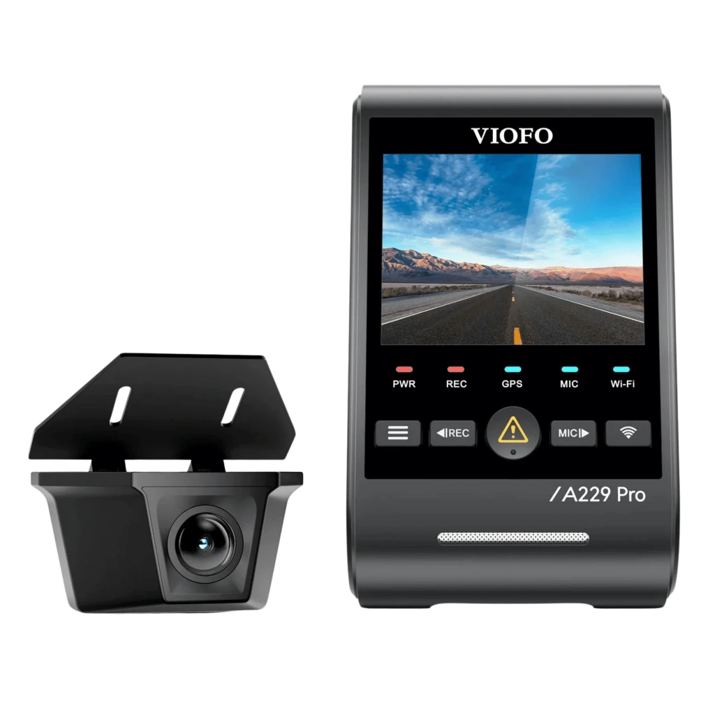 VIOFO A229 Pro-W 2CH 4K Delantera + 2K Trasera Impermeable Dual Sony STARVIS 2 Dash Cam