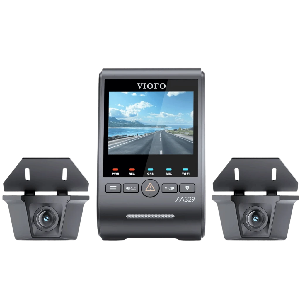 VIOFO A329WW 3CH 4K 30FPS Sony STARVIS 2 DashCam Triple con cámaras traseras impermeables