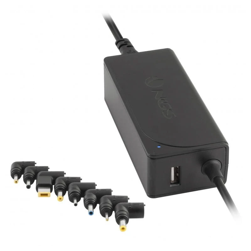 NGS W-45W 45W USB 2A Negro Cargador Universal para Portátil