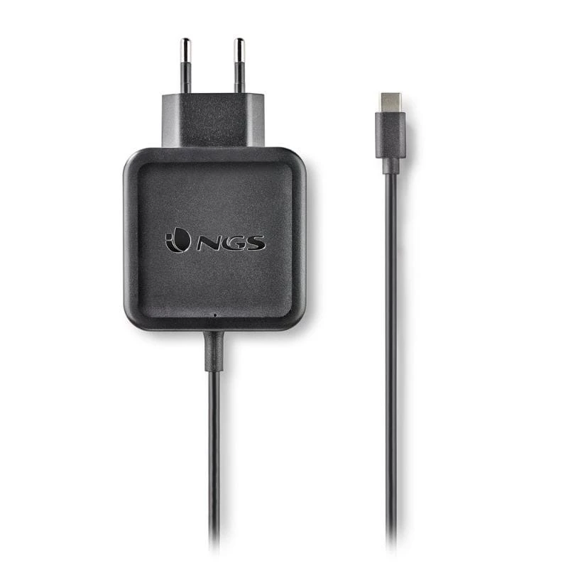 NGS W-45W TYPEC 45W USB F Negro Cargador portátil