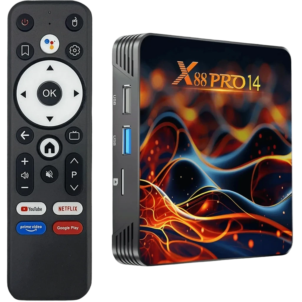 X86 PRO14 RK3518 2GB/16GB 4K HDR10+ Android 14 Android TV Box