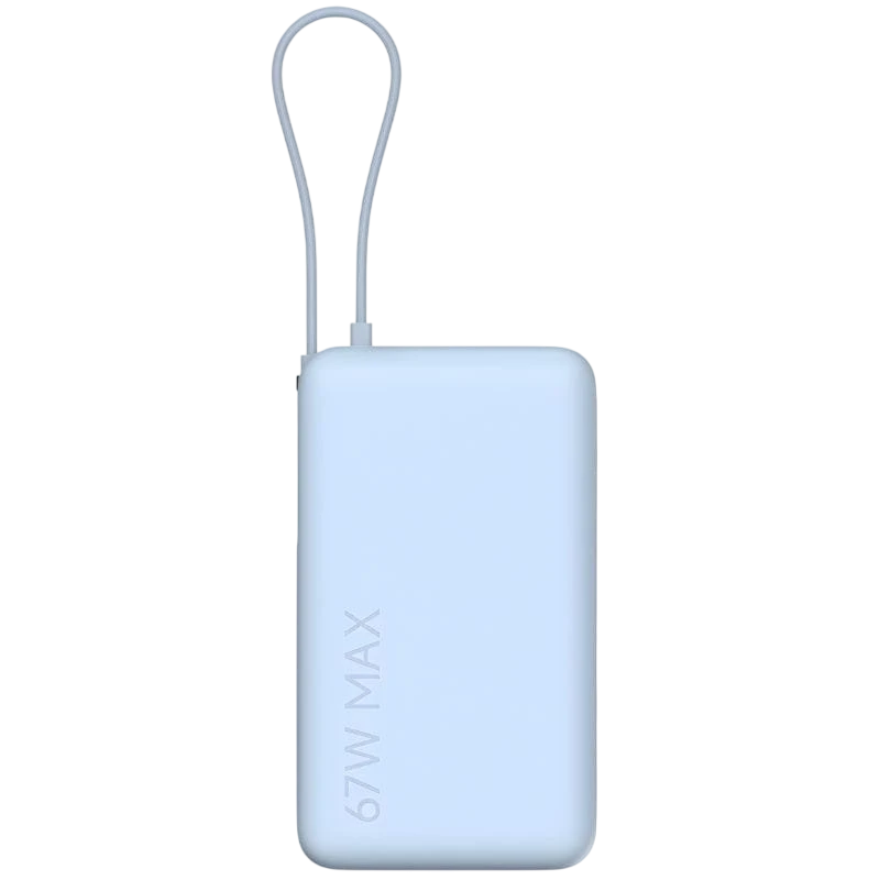Xiaomi Power Bank 10000mAh (Cable integrado) 67W Azul Hielo