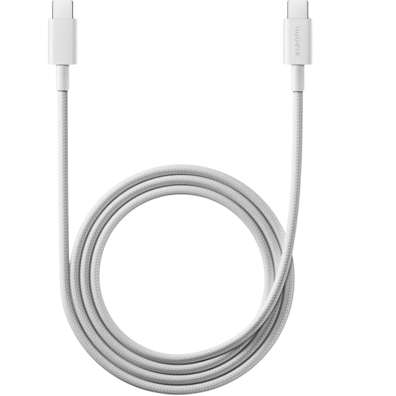 Xiaomi Cable trenzado 6A USB‑C a USB‑C 120 W 2 m