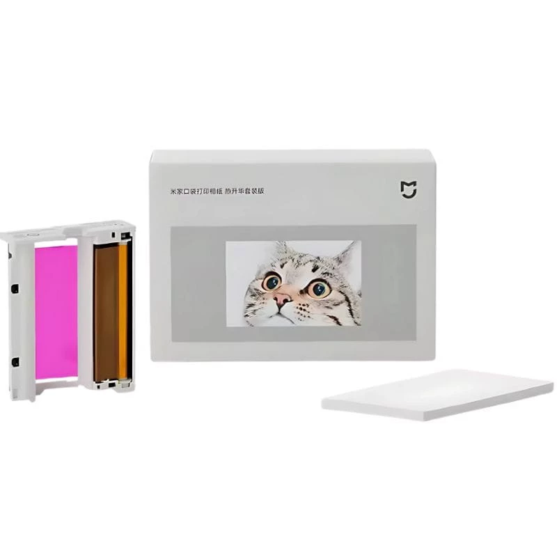 Pegatinas de papel fotográfico de sublimación para Xiaomi Photo Printer Pro (50 hojas)