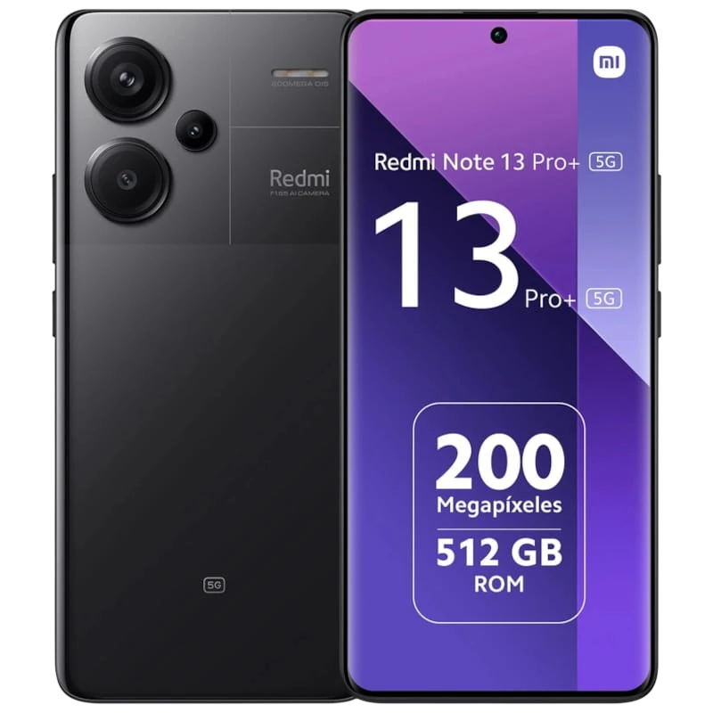 Xiaomi Redmi Note 13 Pro+ 5G 12GB/512GB Negro