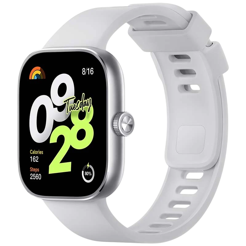Xiaomi Redmi Watch 4 Plata Reloj inteligente con GPS