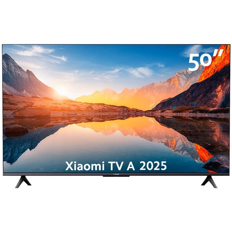 Xiaomi TV A 50' 2025 4K UHD Dolby Audio Televisión con Google TV