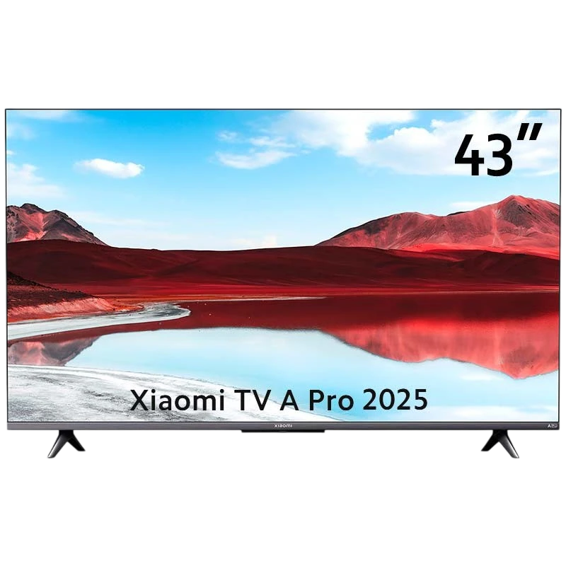Xiaomi TV A Pro 43 2025 QLED 4K UHD Dolby Audio Televisión con Google TV