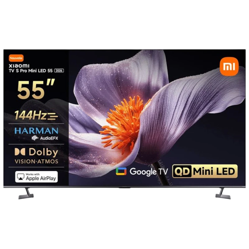 Xiaomi TV S Pro 2026 55' 4K UHD MiniLED SmartTV Google TV 