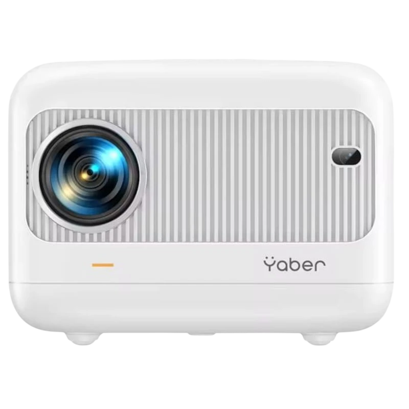 Mini Proyector Portátil Yaber L1 LCD HD con Wifi y Bluetooth para Móvil Enfoque eléctrico Blanco