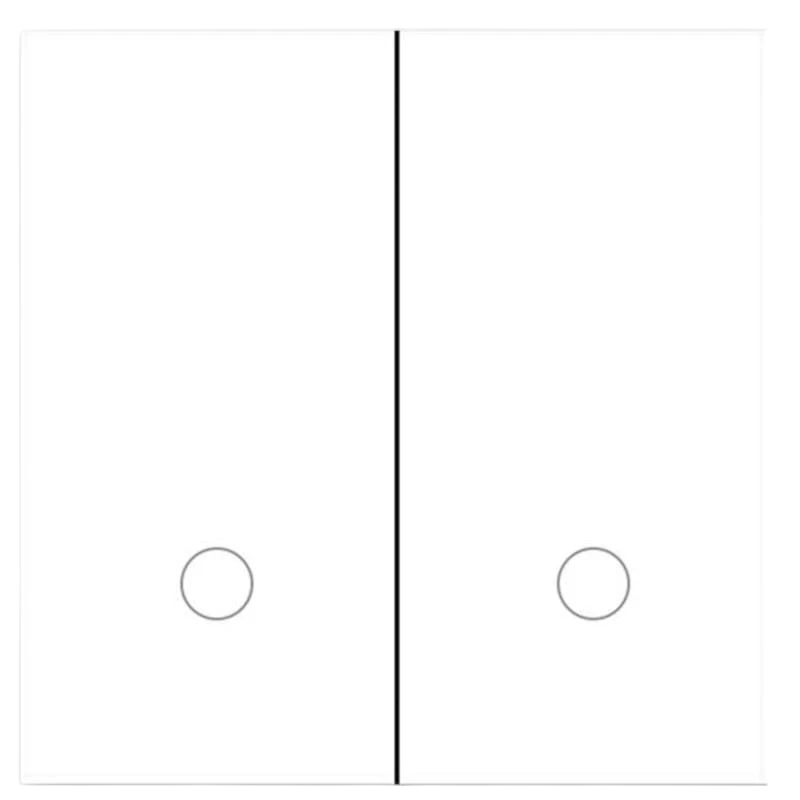 Zemismart K6 Zigbee Doble Blanco Interruptor inteligente